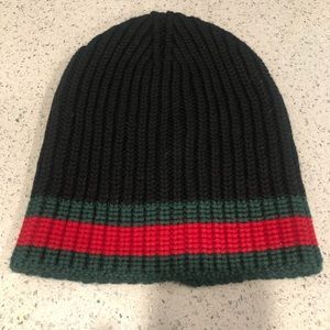 Gucci stripped Wool Beanie